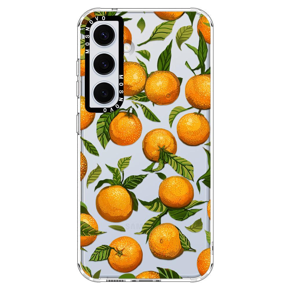 Tangerine Phone Case - Samsung Galaxy S24 Case - MOSNOVO