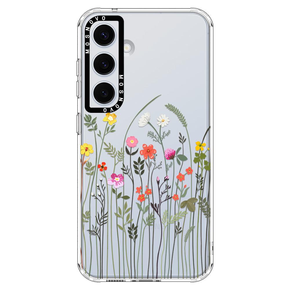 Spring Wildflower Phone Case - Samsung Galaxy S24 Case - MOSNOVO