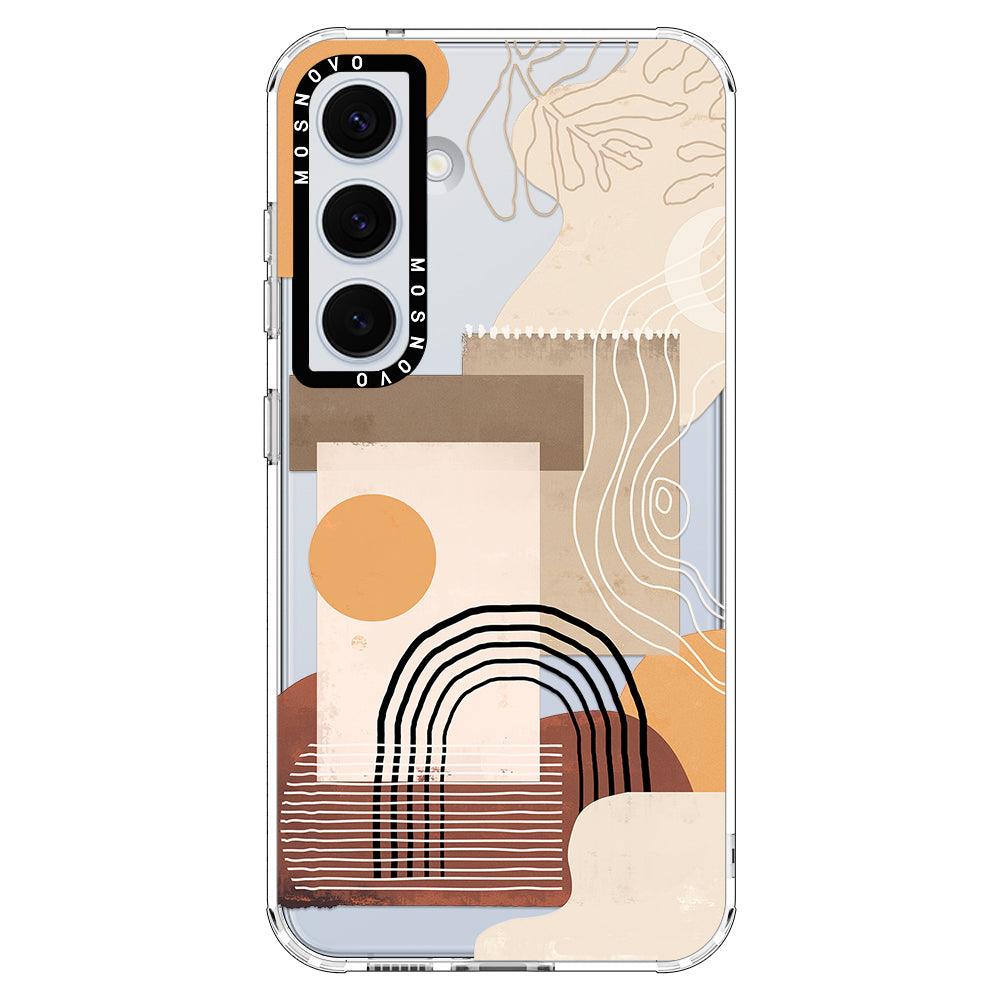 Minimalist Abstract Art Phone Case - Samsung Galaxy S24 Plus Case - MOSNOVO