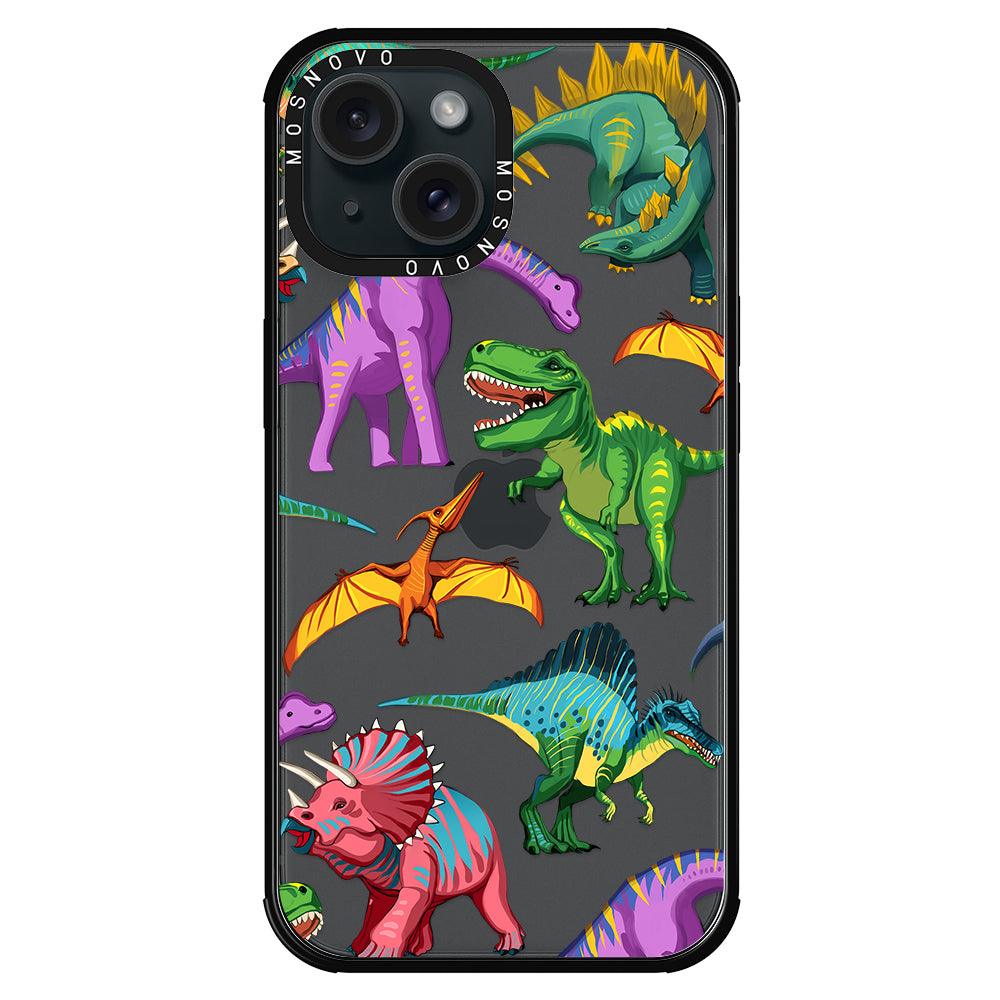 Dinosaur World Phone Case - iPhone 15 Case - MOSNOVO