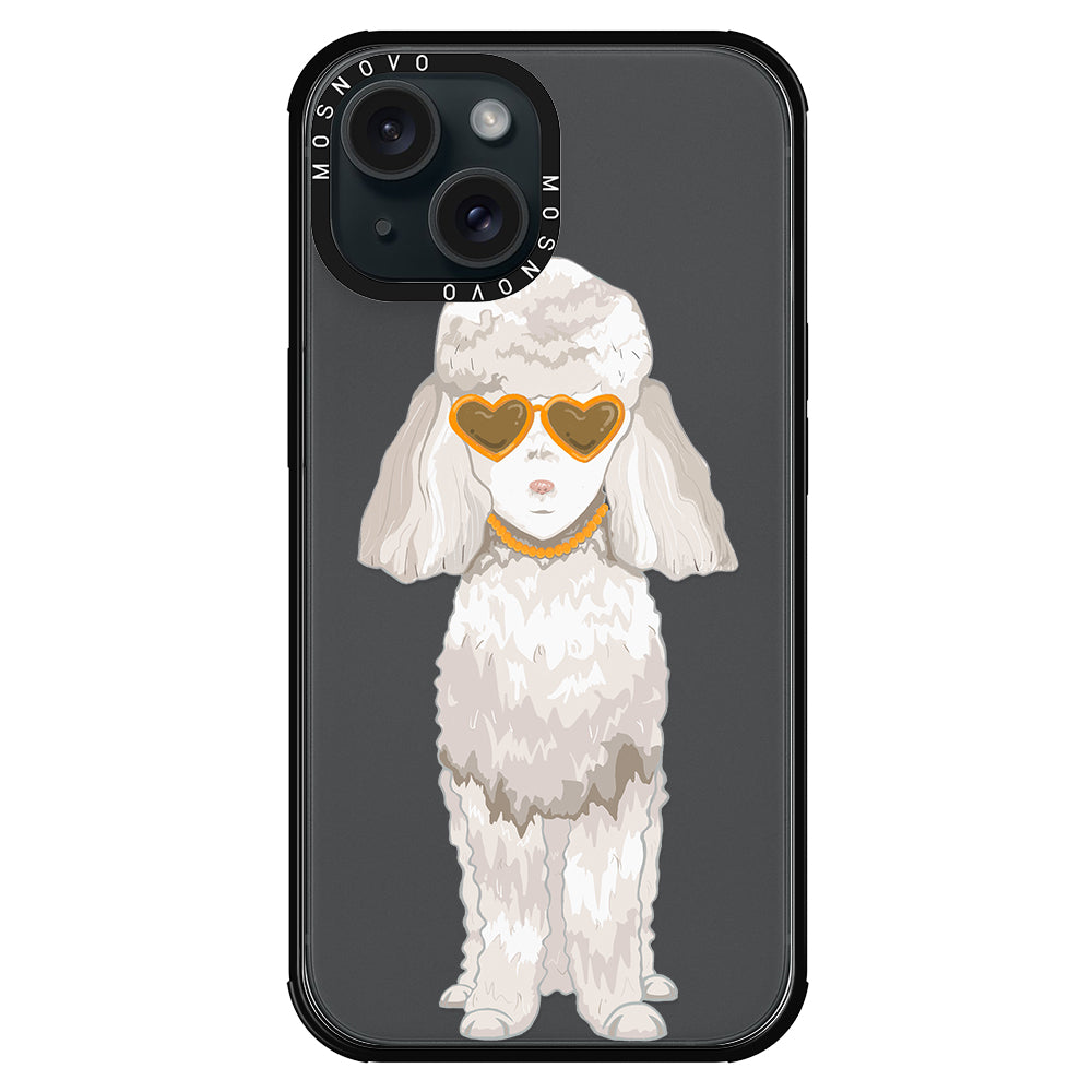 Poodle Phone Case - iPhone 15 Case - MOSNOVO