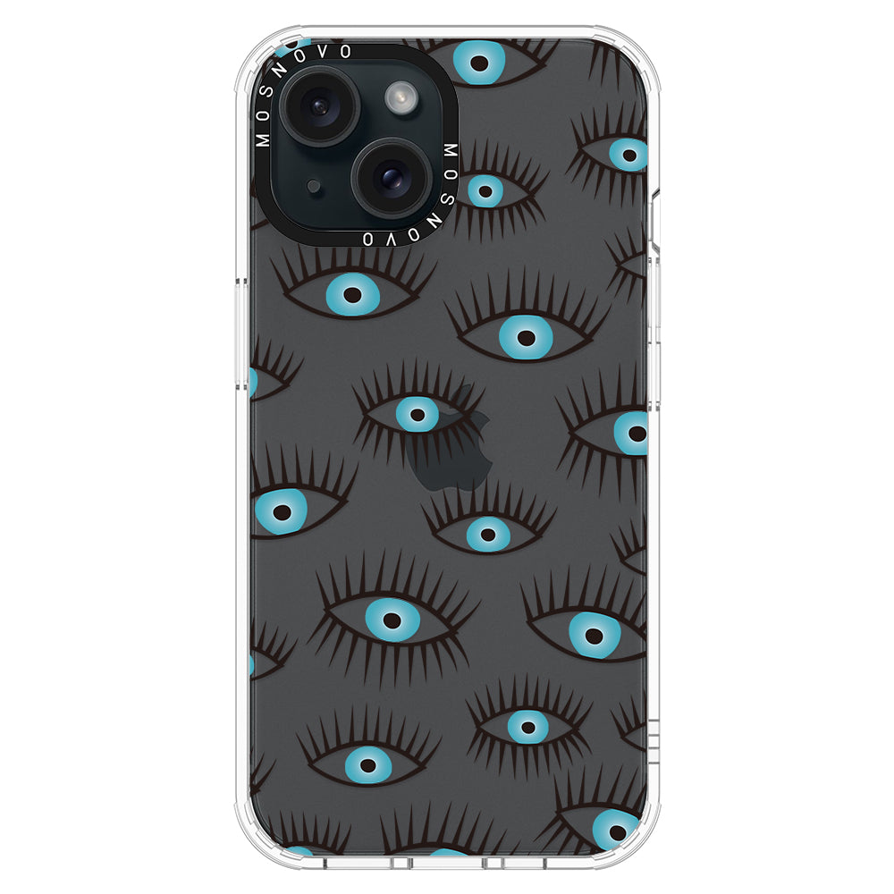 Evil Eye Phone Case - iPhone 15 Plus Case - MOSNOVO