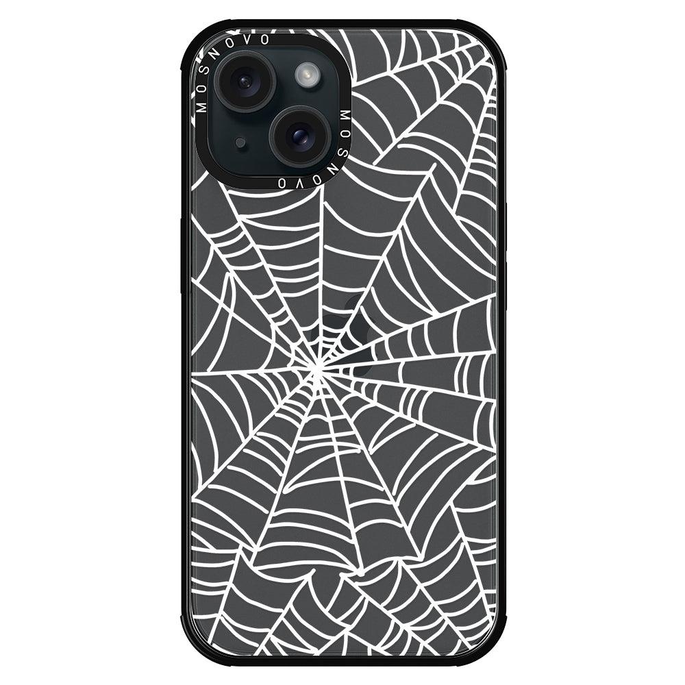 Spider Web Phone Case - iPhone 15 Plus Case - MOSNOVO