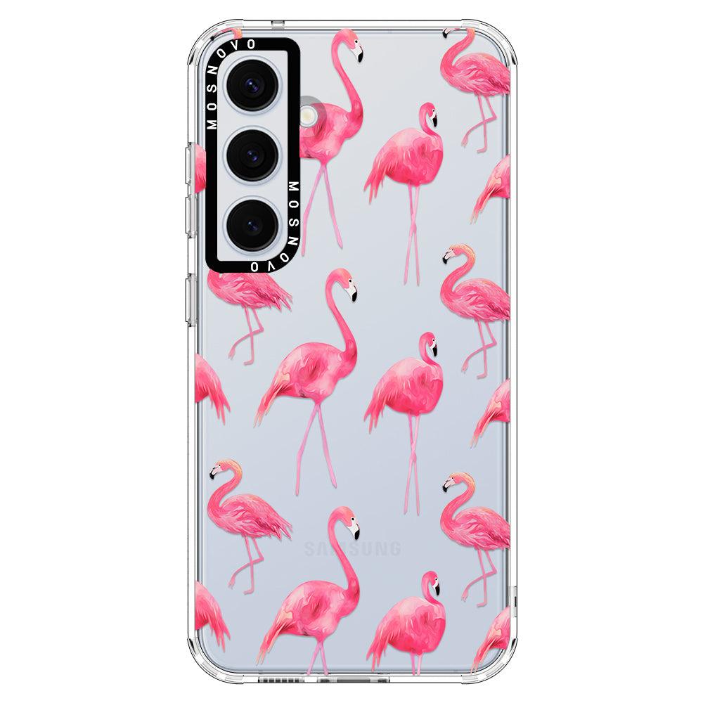 Flamingo Phone Case - Samsung Galaxy S24 Plus Case - MOSNOVO