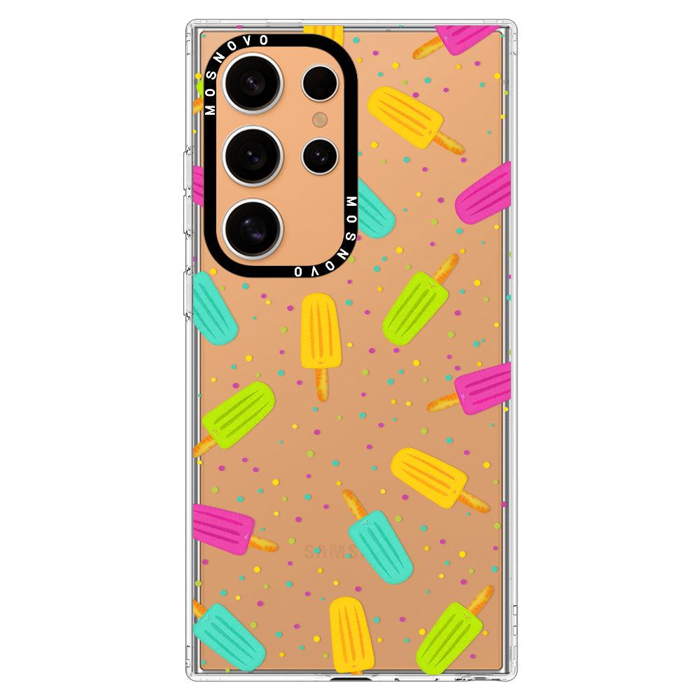 Rainbow Ice Pop Phone Case - Samsung Galaxy S24 Ultra Case - MOSNOVO