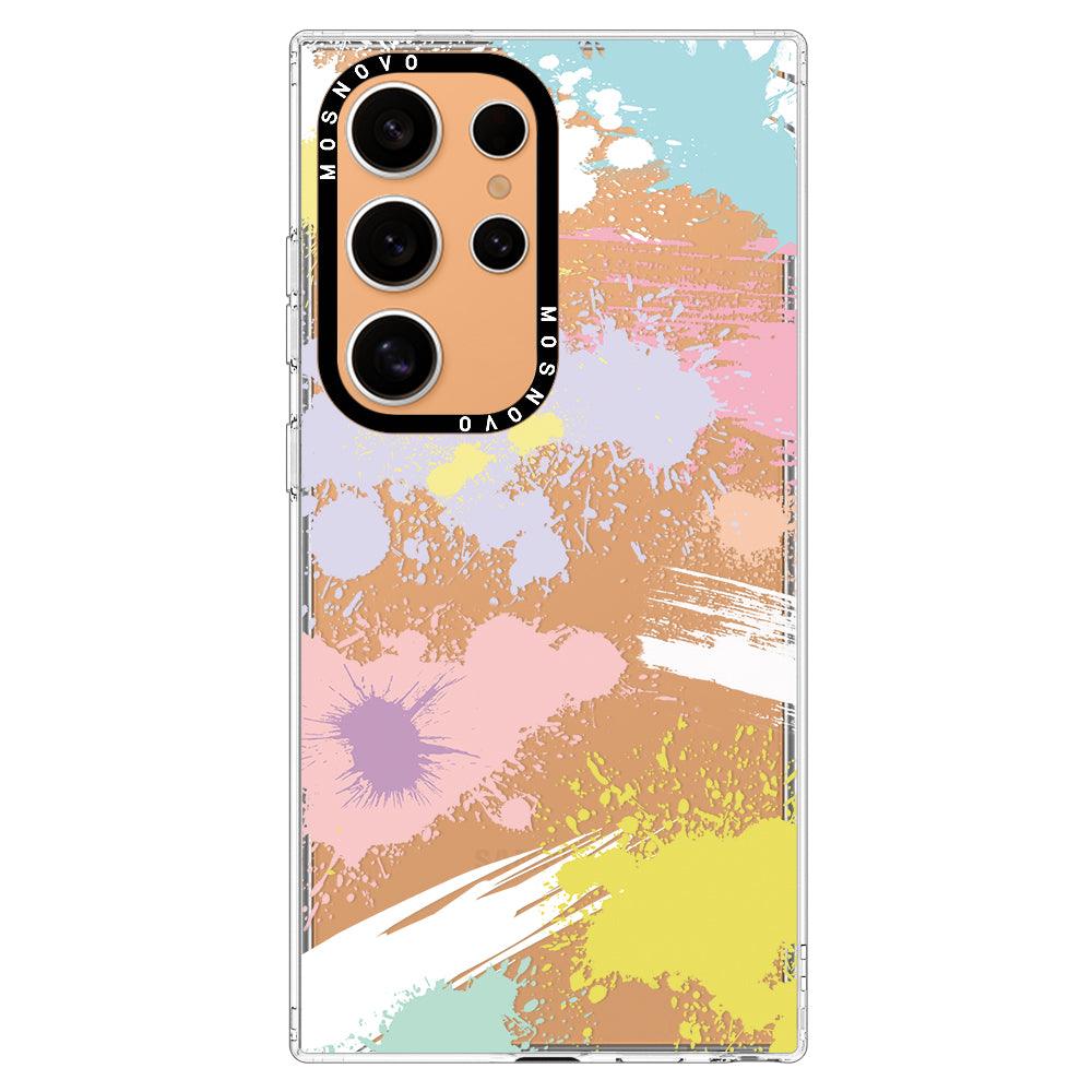 Splash Paint Phone Case - Samsung Galaxy S24 Ultra Case - MOSNOVO