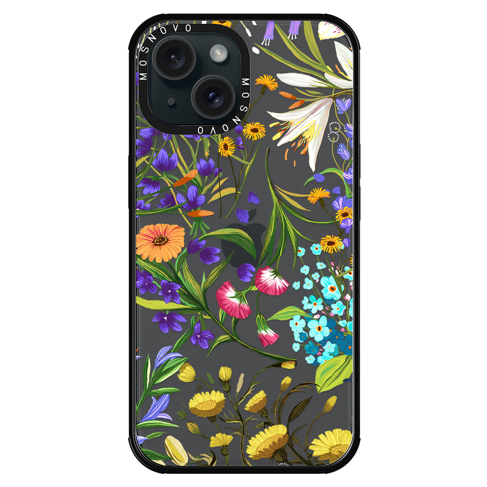 Summer Flower Holidays Phone Case - iPhone 15 Case - MOSNOVO