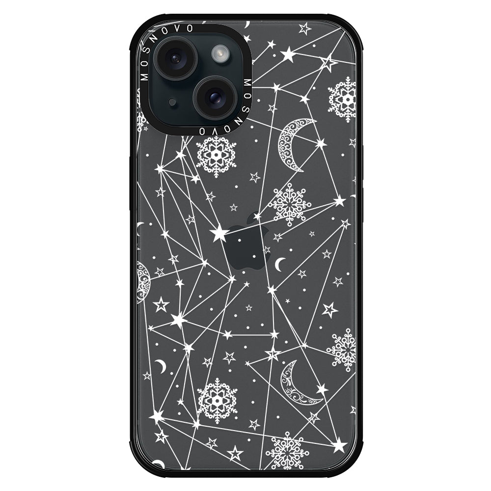 Starry Night Phone Case - iPhone 15 Case Black