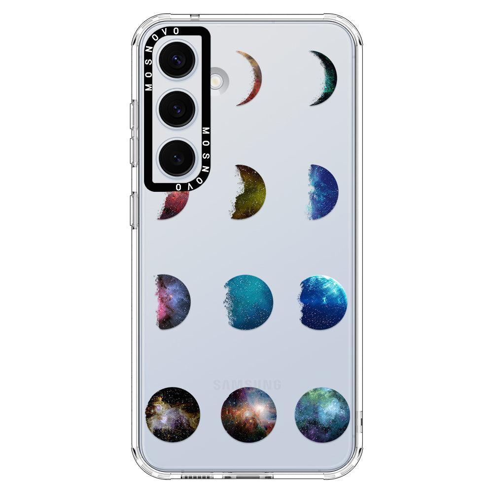 Moon Phase Phone Case - Samsung Galaxy S24 Plus Case - MOSNOVO