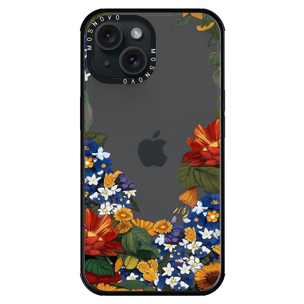 Summer Garden Phone Case - iPhone 15 Case - MOSNOVO