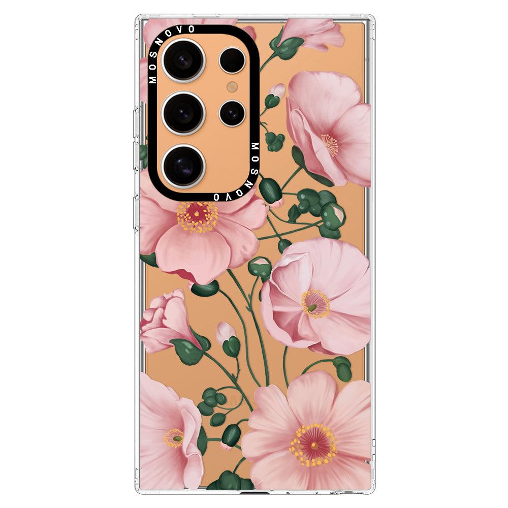 Calandrinia Phone Case - Samsung Galaxy S24 Ultra Case - MOSNOVO