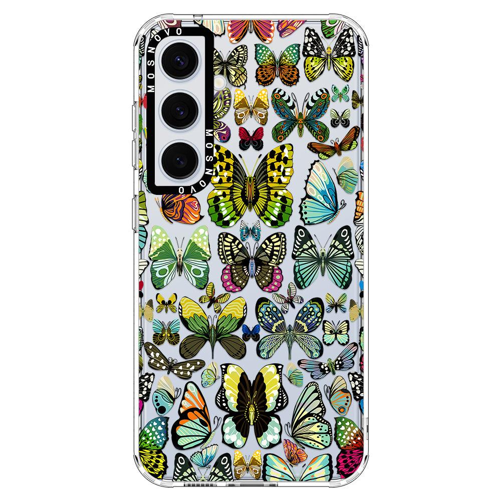 Butterflies Phone Case - Samsung Galaxy S24 Case - MOSNOVO