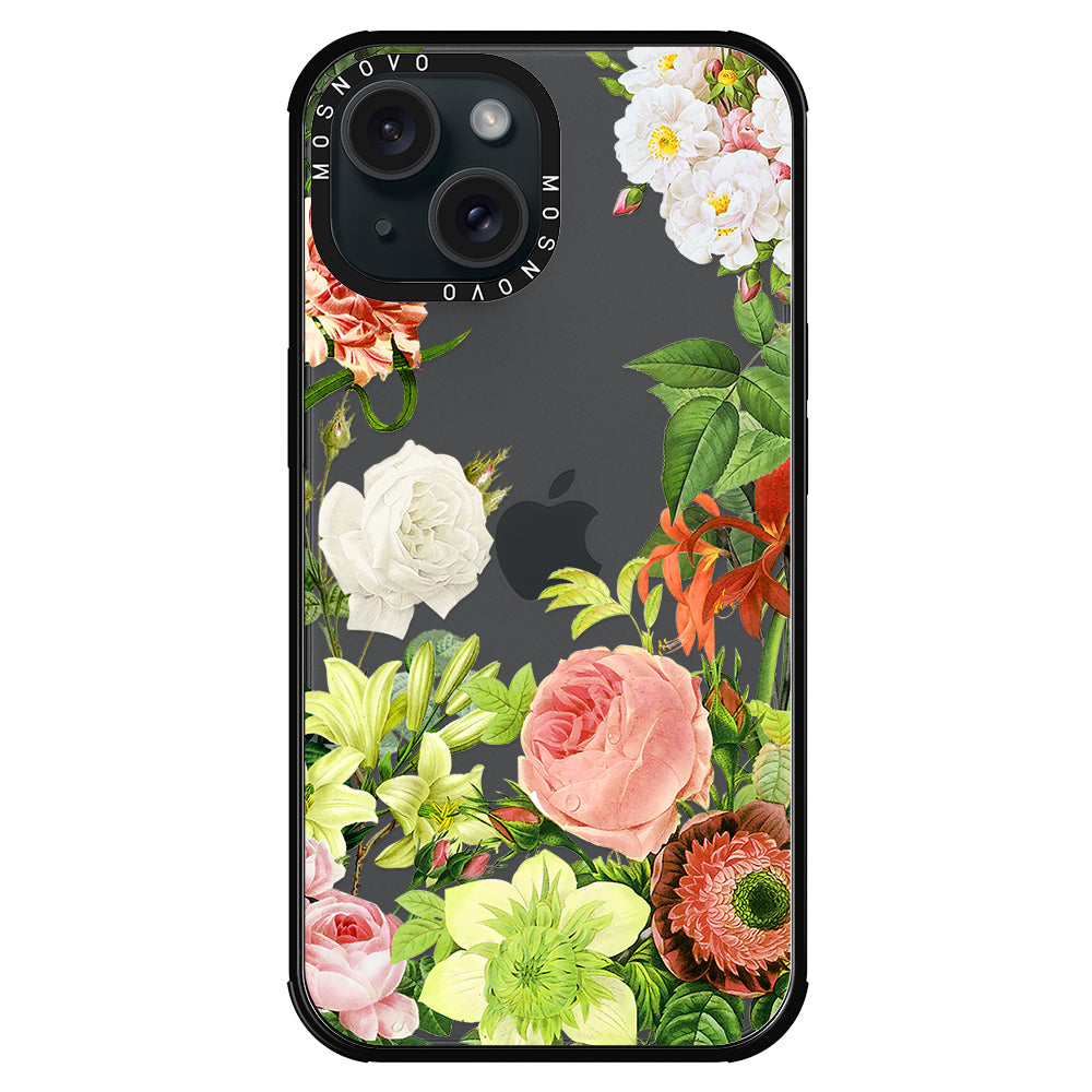 Botanical Garden Phone Case - iPhone 15 Case - MOSNOVO