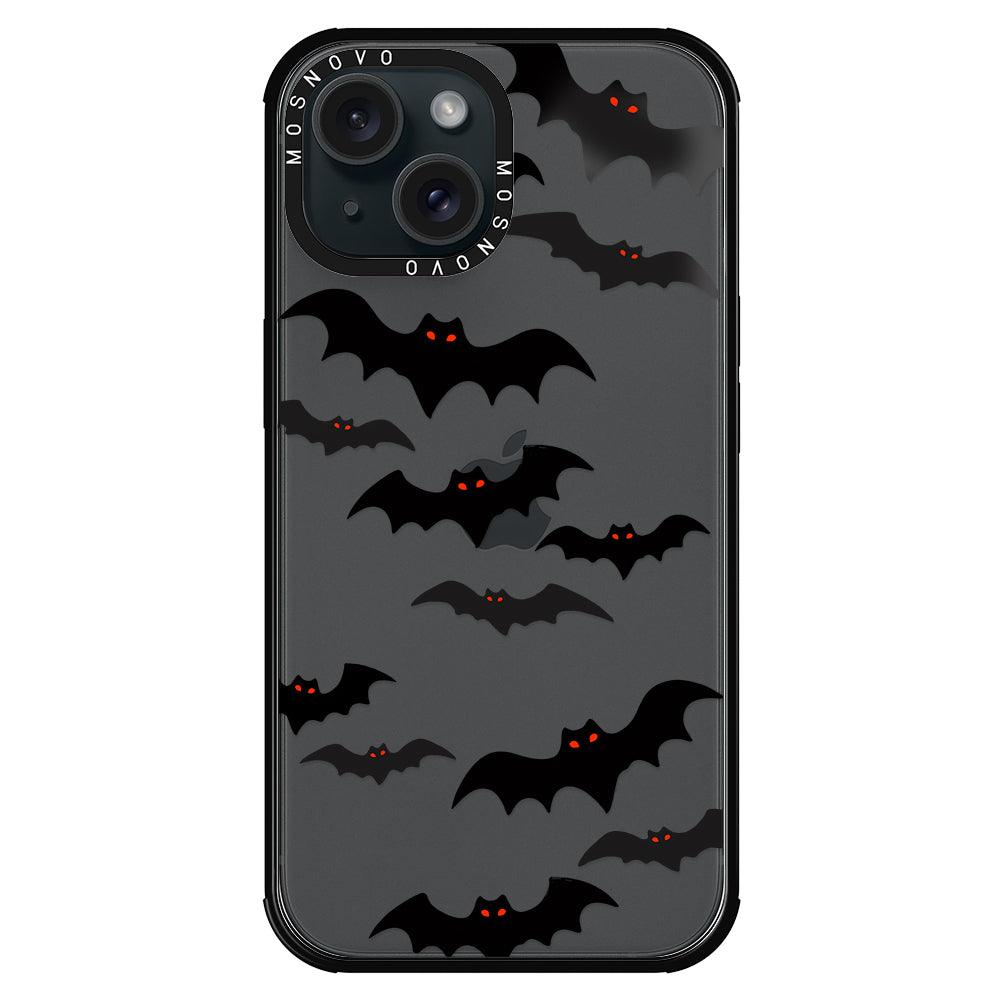 Evil Bat Phone Case - iPhone 15 Plus Case - MOSNOVO