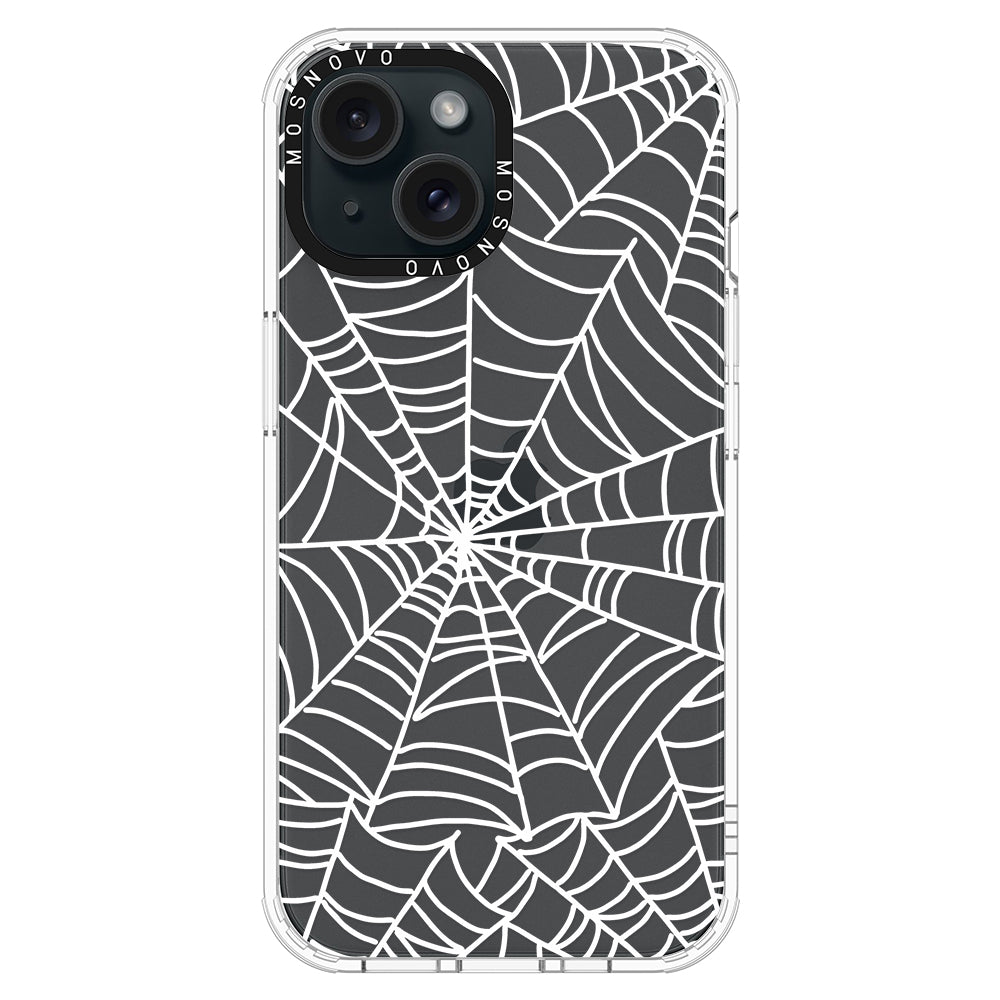 Spider Web Phone Case - iPhone 15 Plus Case - MOSNOVO