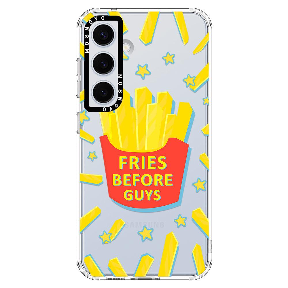 Fries Before Guys Phone Case - Samsung Galaxy S24 Plus Case - MOSNOVO