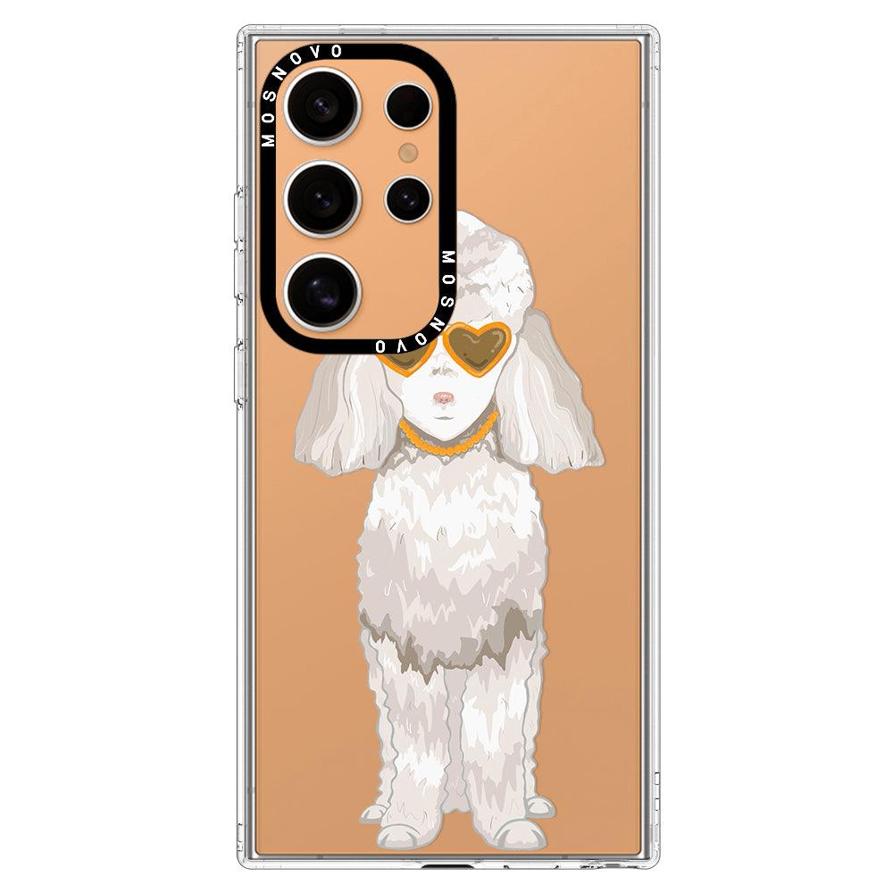 Elegant Poodle Phone Case - Samsung Galaxy S24 Ultra Case - MOSNOVO