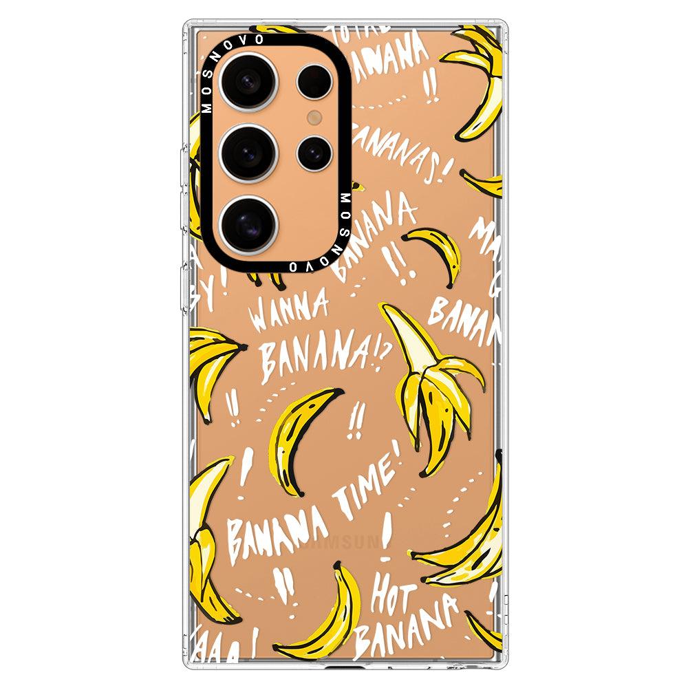 Banana Banana Phone Case - Samsung Galaxy S24 Ultra Case - MOSNOVO