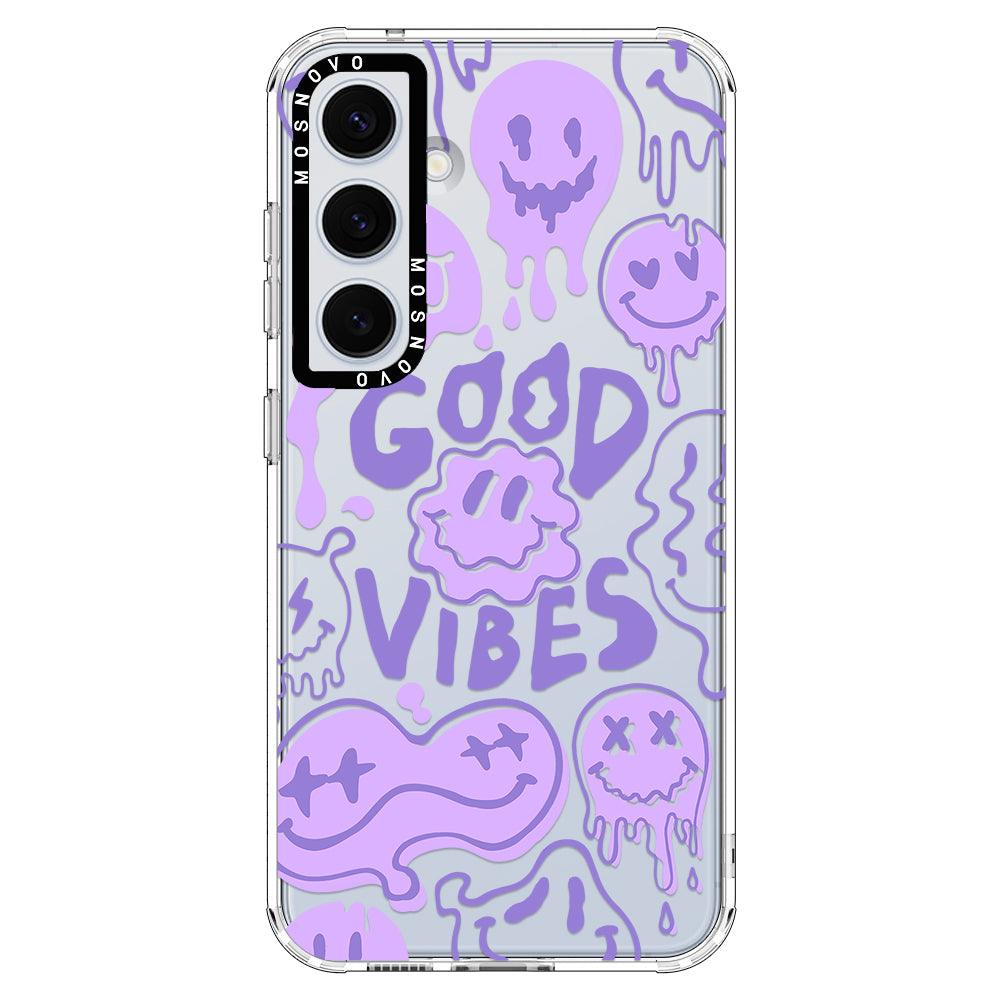 Good Vibes Phone Case - Samsung Galaxy S24 Plus Case - MOSNOVO