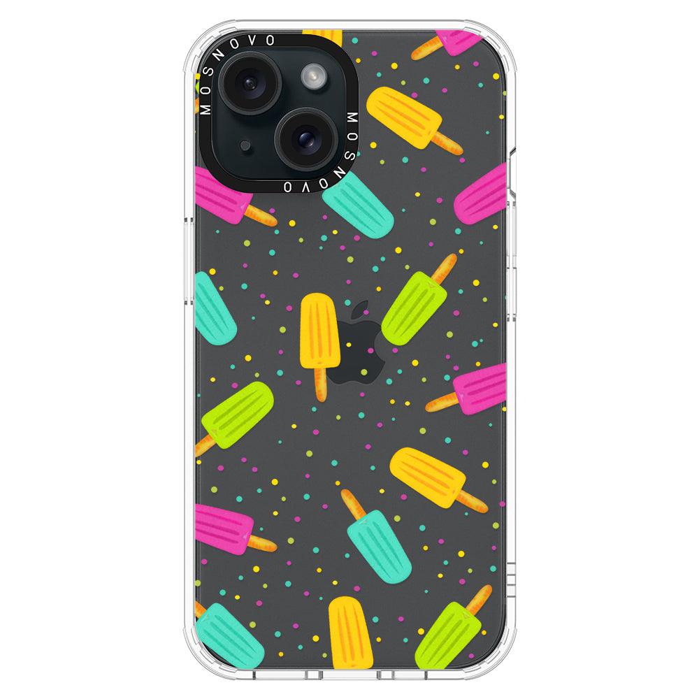 Rainbow Ice Pop Phone Case - iPhone 15 Plus Case - MOSNOVO