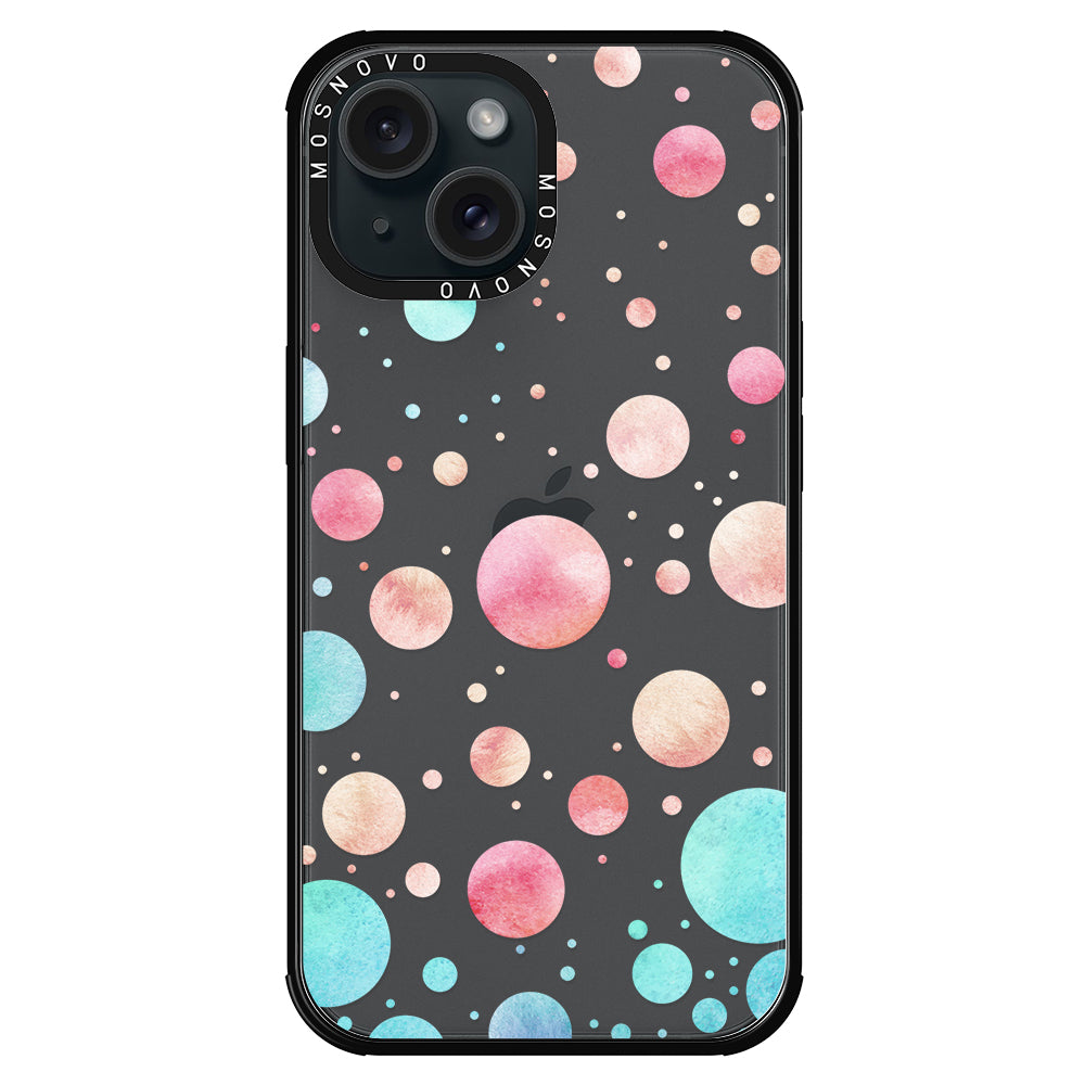 Colorful Bubbles Phone Case - iPhone 15 Plus Case - MOSNOVO