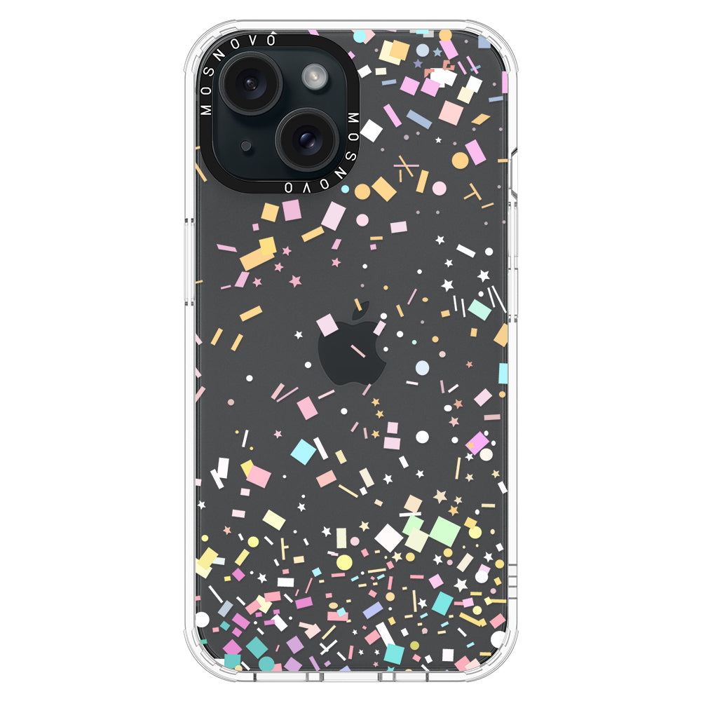 Confetti Phone Case - iPhone 15 Plus Case - MOSNOVO