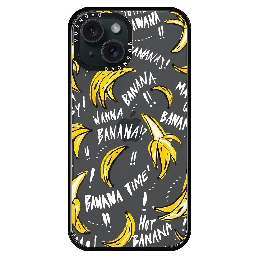 Banana Banana Phone Case - iPhone 15 Plus Case - MOSNOVO