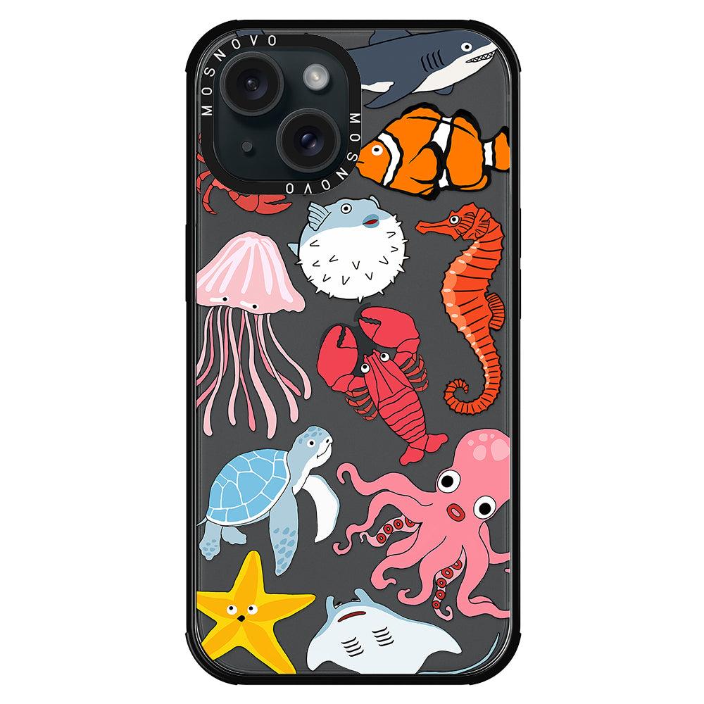 Sea World Phone Case - iPhone 15 Case - MOSNOVO