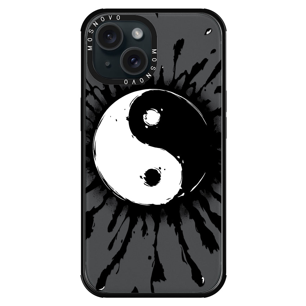 Ying Yang Phone Case - iPhone 15 Case - MOSNOVO