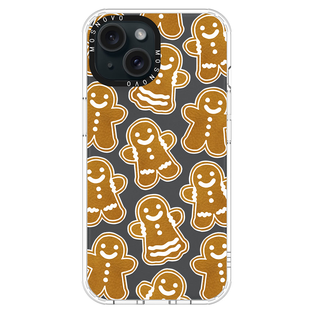 Ginger Breadman Phone Case - iPhone 15 Plus Case - MOSNOVO