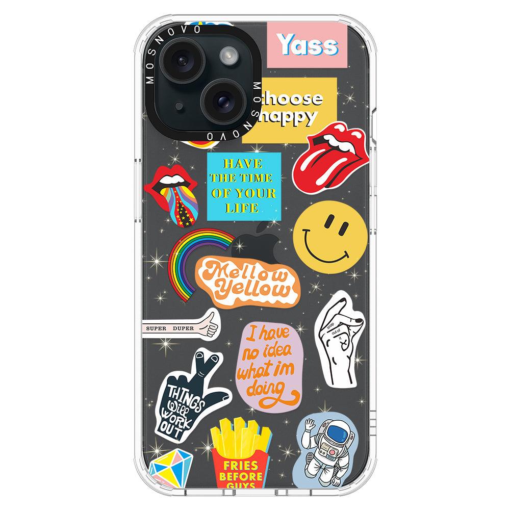 Pop Culture Phone Case - iPhone 15 Plus Case - MOSNOVO