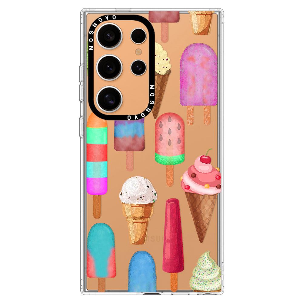 Ice Cream Phone Case - Samsung Galaxy S24 Ultra Case - MOSNOVO