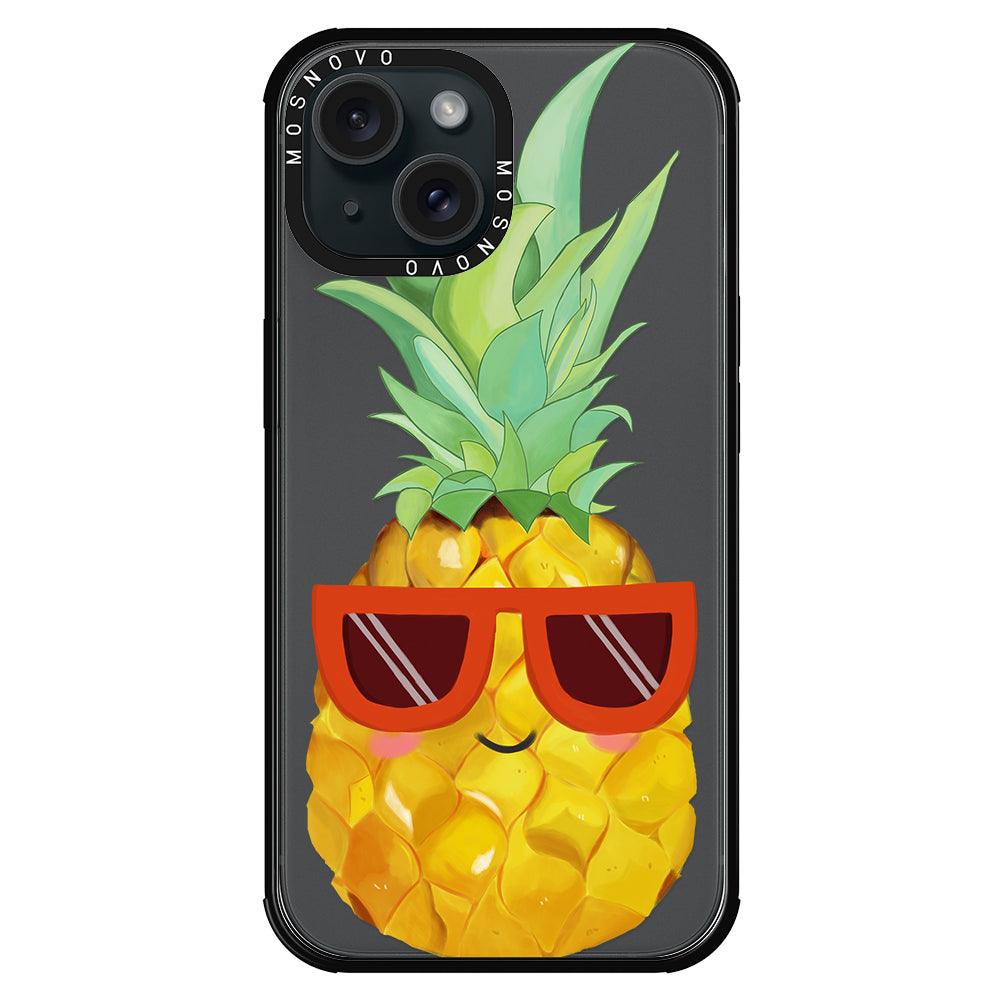 Cool Pineapple Phone Case - iPhone 15 Plus Case - MOSNOVO