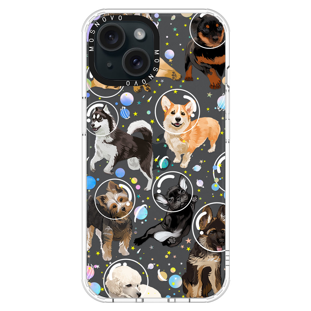 Space Dog Phone Case - iPhone 15 Case - MOSNOVO