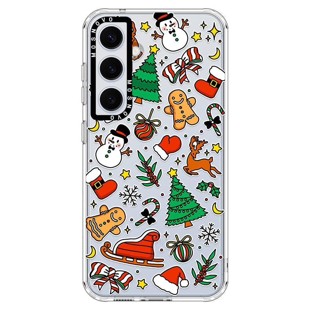 Christmas Xmas Decoration Phone Case - Samsung Galaxy S24 Plus Case - MOSNOVO