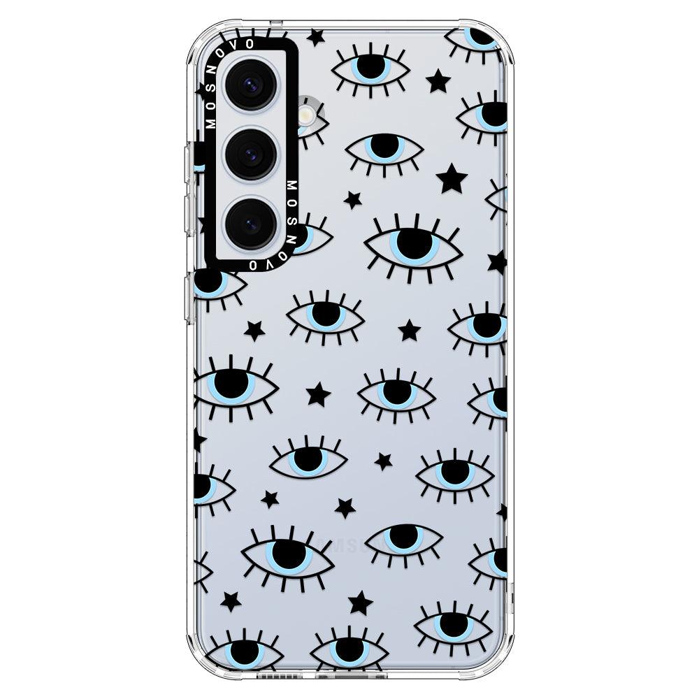 Hippie Eye Phone Case - Samsung Galaxy S24 Plus Case - MOSNOVO