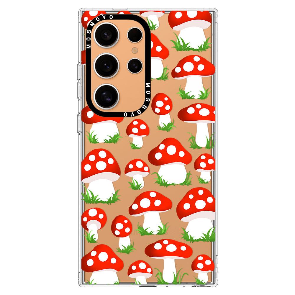 Cute Mushroom Phone Case - Samsung Galaxy S24 Ultra Case - MOSNOVO