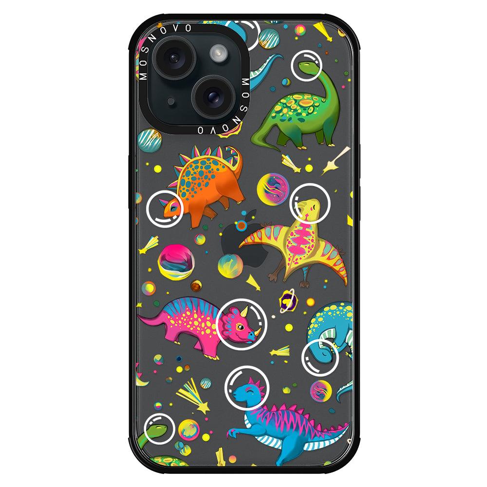 Dinosaur Planet Phone Case - iPhone 15 Plus Case - MOSNOVO