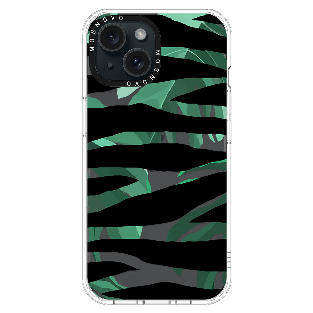 Wild Zebra Phone Case - iPhone 15 Case - MOSNOVO