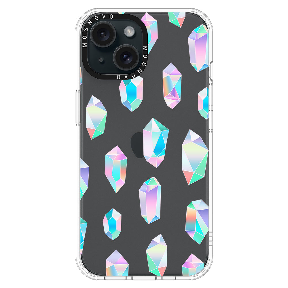 Gradient Diamond Phone Case - iPhone 15 Plus Case - MOSNOVO