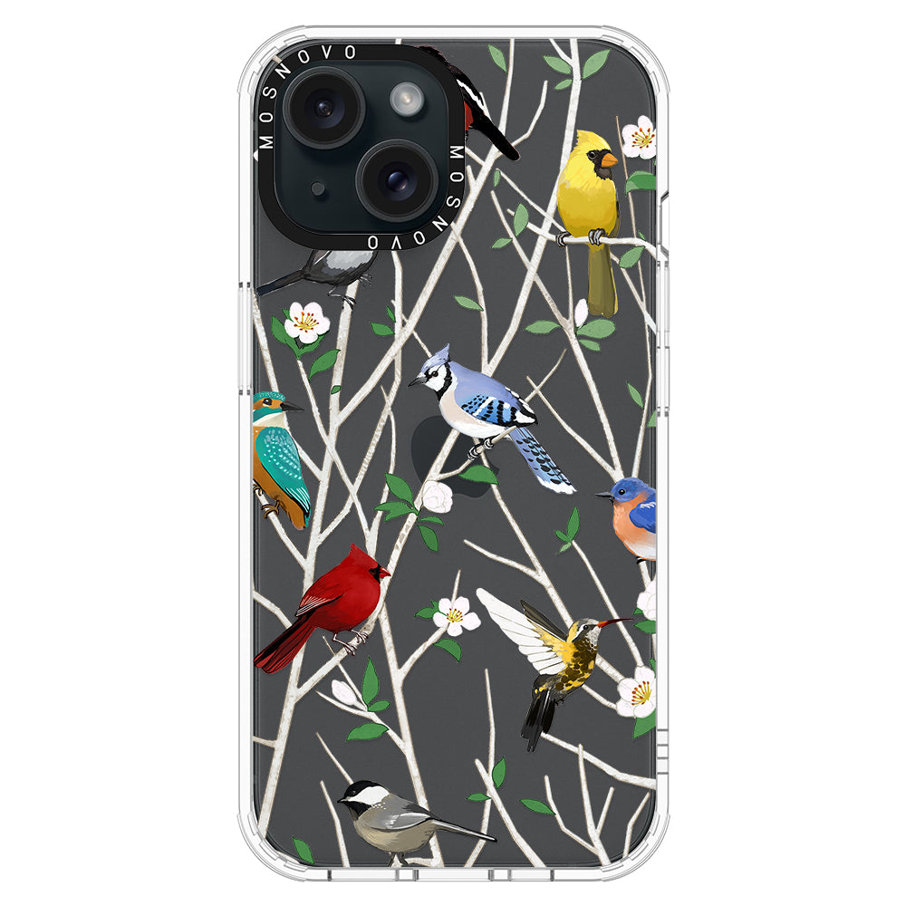 Wild Bird Phone Case - iPhone 15 Plus Case - MOSNOVO