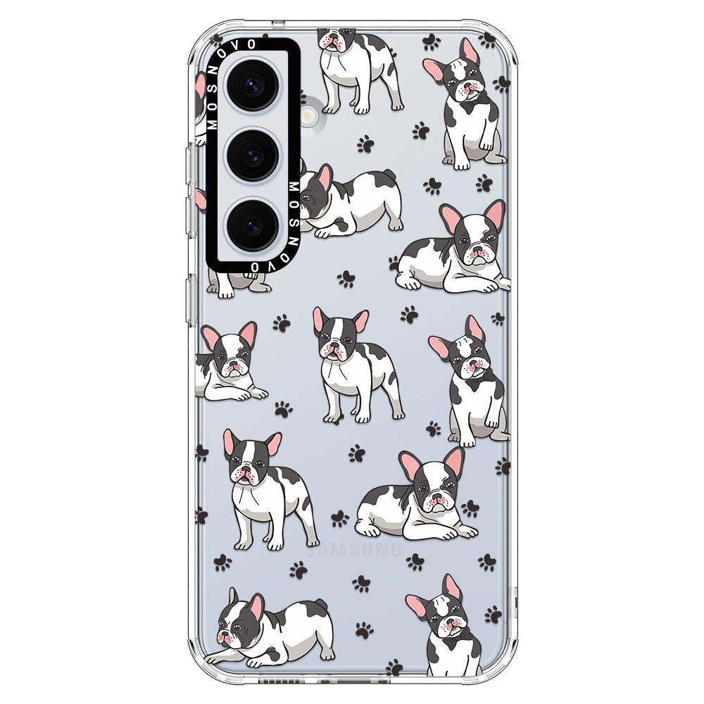 French Bull Dog Phone Case - Samsung Galaxy S24 Plus Case - MOSNOVO