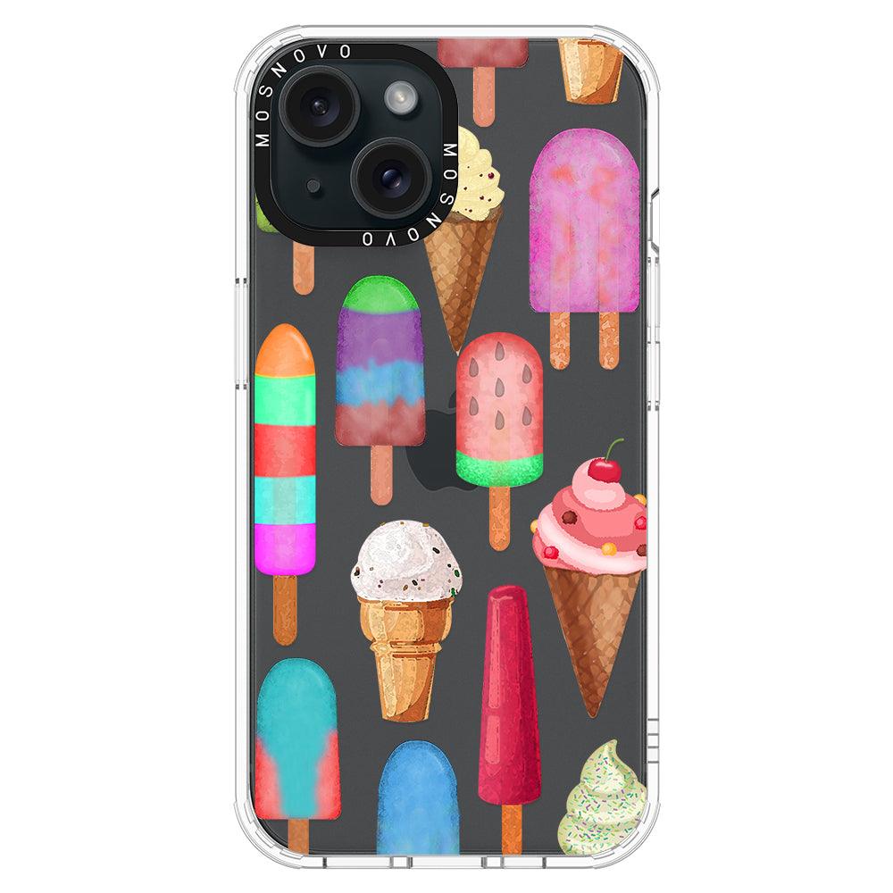 Ice Cream Phone Case - iPhone 15 Case Clear