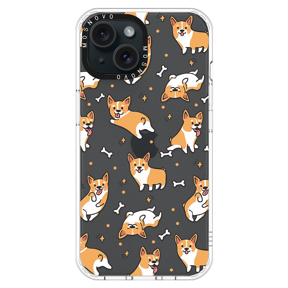 Corgi Phone Case - iPhone 15 Plus Case - MOSNOVO