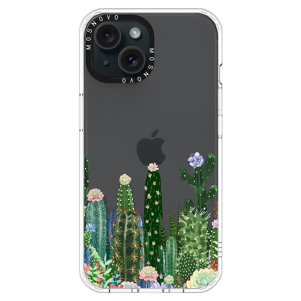 Desert Cactus Phone Case - iPhone 15 Case - MOSNOVO