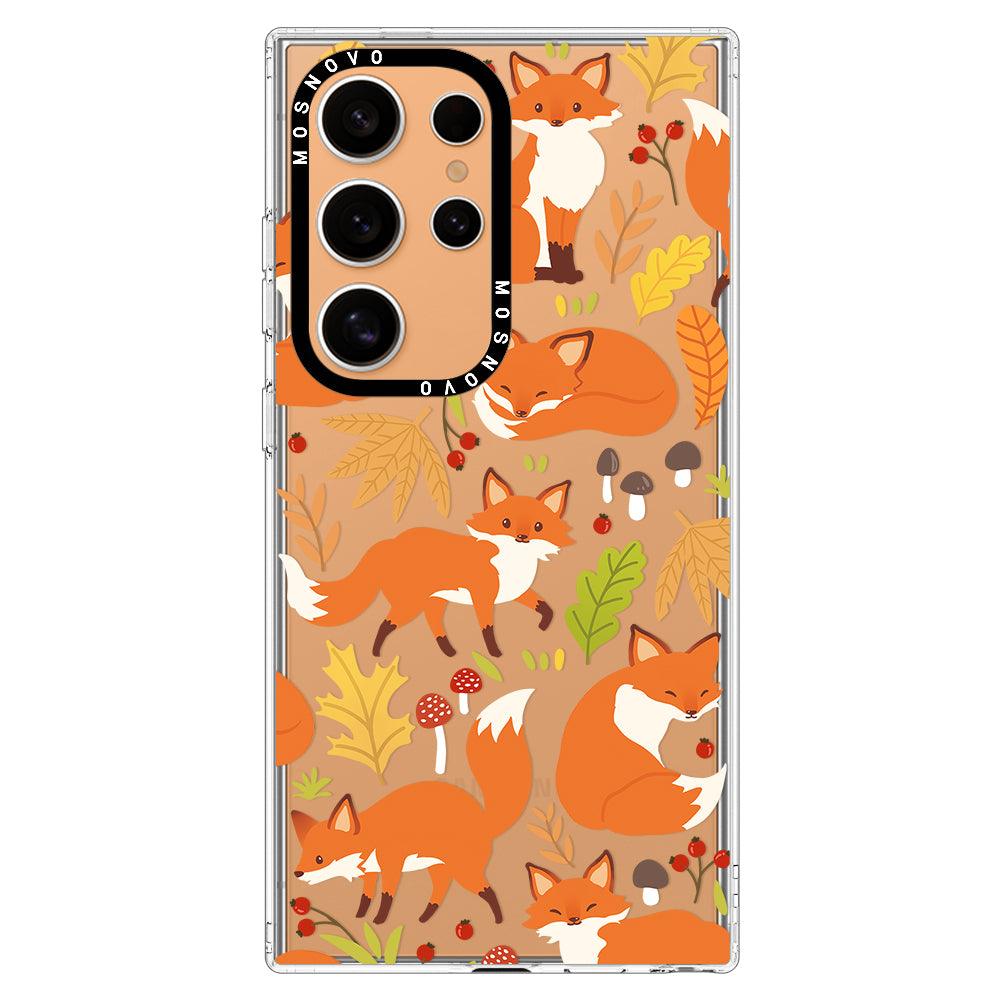 Autumn Fox Phone Case - Samsung Galaxy S24 Ultra Case