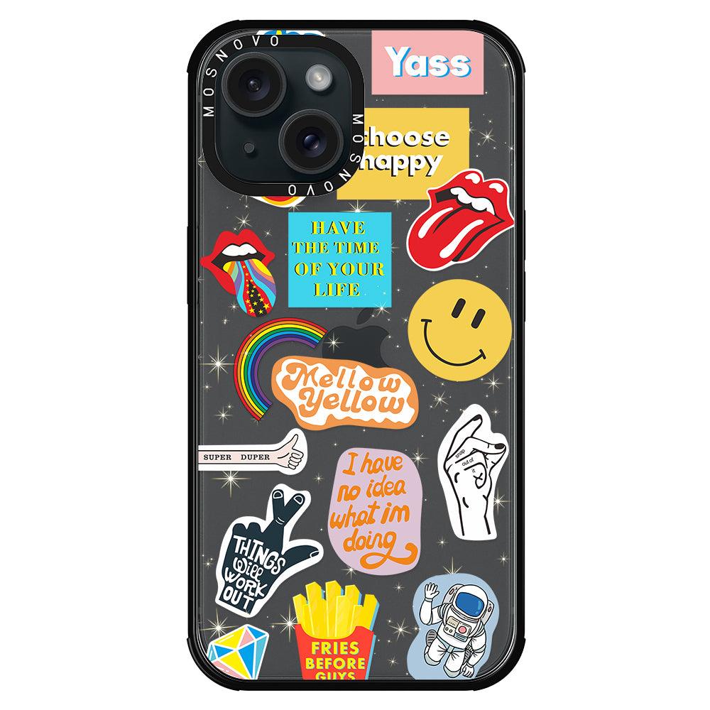 Pop Culture Phone Case - iPhone 15 Plus Case - MOSNOVO