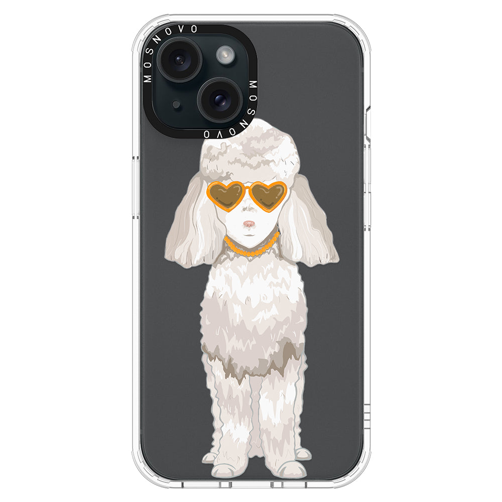 Poodle Phone Case - iPhone 15 Case - MOSNOVO