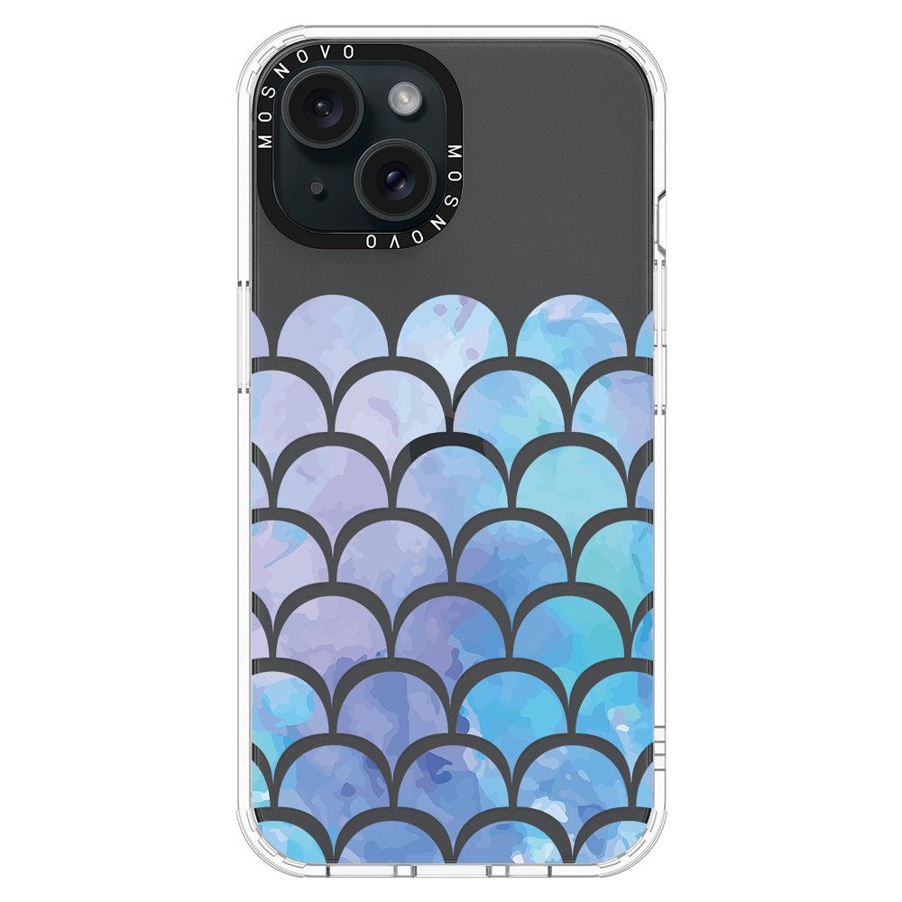 Mermaid Scales Phone Case - iPhone 15 Plus Case - MOSNOVO