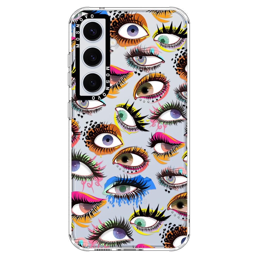 Art of Eyes Phone Case - Samsung Galaxy S24 Plus Case - MOSNOVO